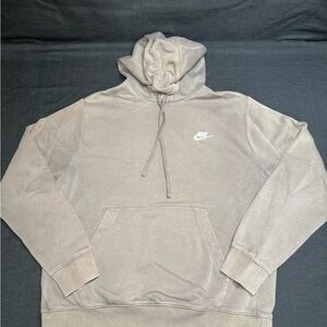 Nike Men's Beige Hoodie